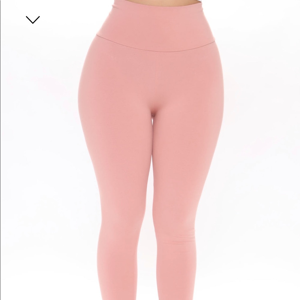 Fashion nova pink leggings